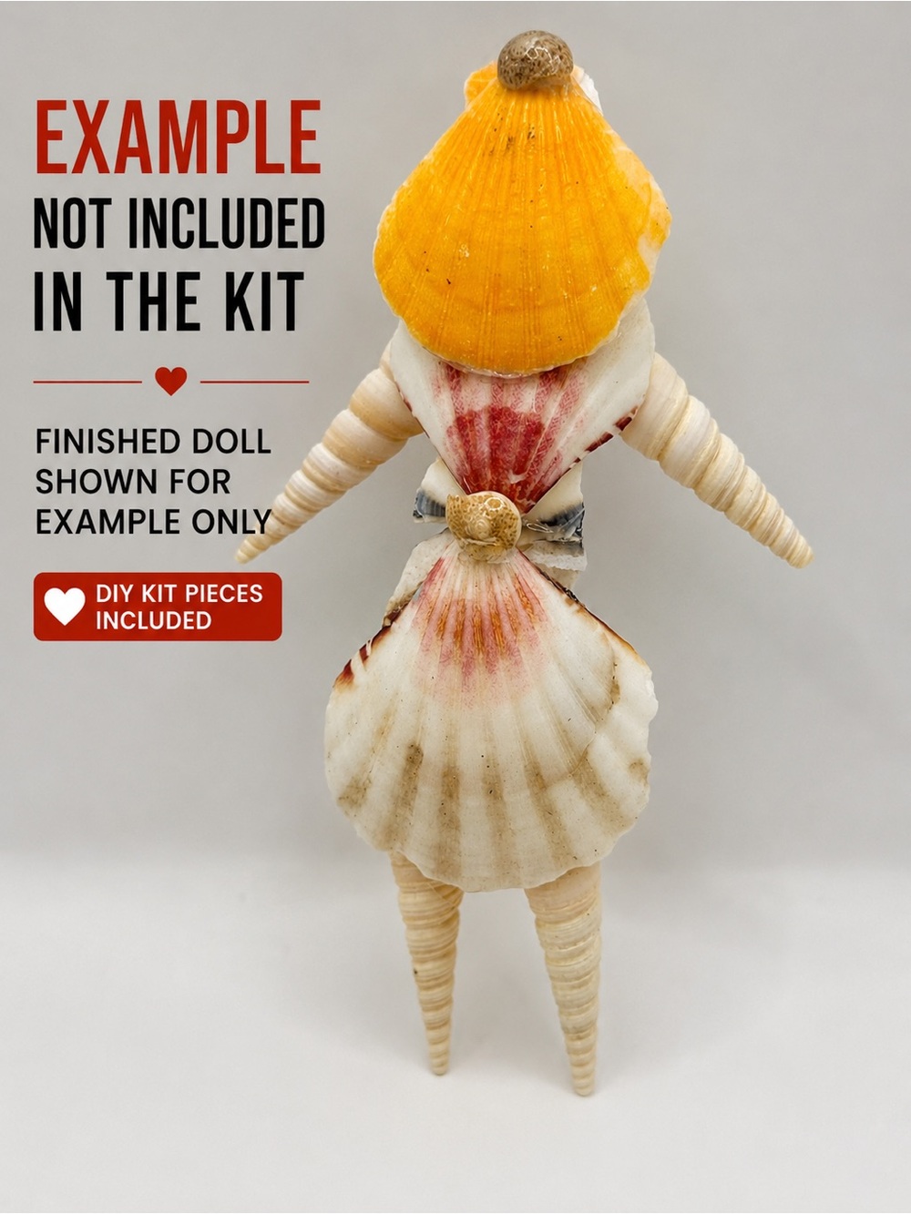 DIY Seashell Doll Kit